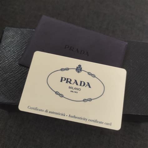 how to spot fake prada handbag|prada authenticity certificate card.